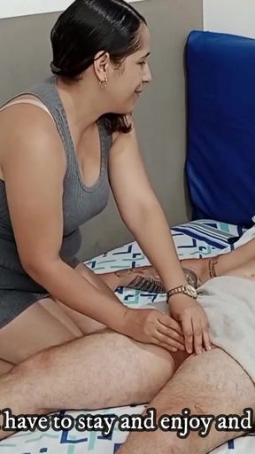 Thrilling moment from &quot;Markus, come and fuck my pussy after doing your massage - Porn in Spanish&quot;