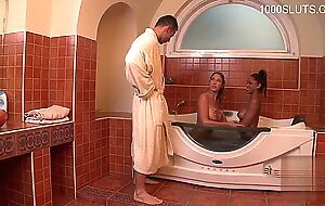 Wet girl accidental insemination