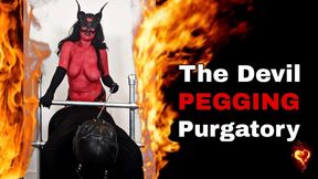 Satan Devil Femdom Pegging Purgatory Anal Fisting Horse Dildo Halloween Rough Extreme Huge Butt Plugs FLR