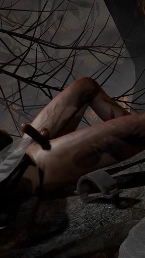 Raven Black Succubus if Hunting for Dick in the Forest