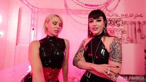 Cuck for Pits Ft Helena Locke and Athena Fatale - Scent - Orgasm Denial - Cum Countdown