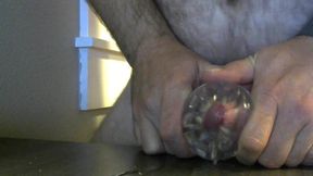 Fucking a quickshot &amp; shooting cum