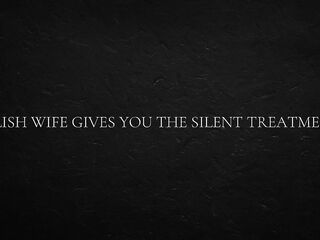 Polish Wife Gives U the Silent Treatment