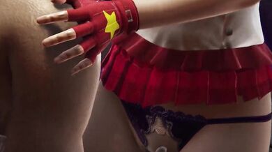 Athena’s sticky thighs trap middle-aged men in admiration