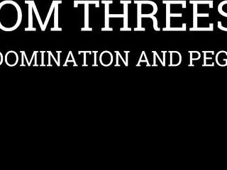 Femdom 3some: Facesitting, Fart Domination and Pegging