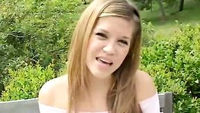 Aroused teen topanga fingers her pussy