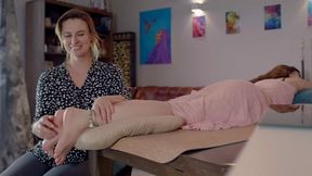 Tickling - Weronika Lick And Tickle Lisa On Table - Full - UHD 3840x2160 - 4K