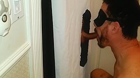 Stunning French Tourist Visits My Gloryhole For Oral Enjoyment Service