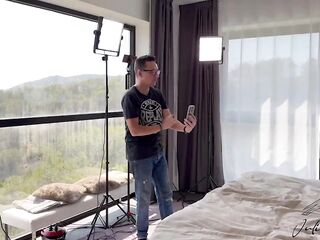 JulioRocco - BTS detrás de camara con los mejores culos. Kesha Ortega, Nuria Millán, Josy Ebony parte 1