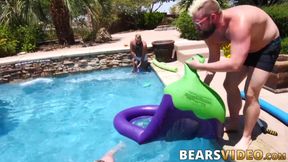 Hairy big bears sucking dick before fucking raw hardcore