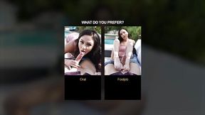 POV, Hardcore, Interactive, Pointofview, Stella Cox, Big tits, Tit fuck, Feet, Footjob, Fetish, Babe