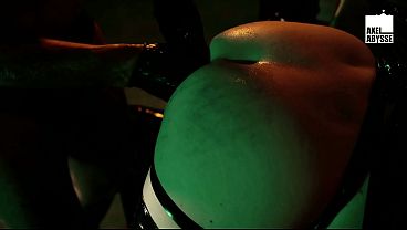 Bound Axel Abysse Ass Tormented By Huge Dildo