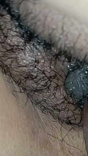 Fucking close up indian girl after pissing pussy cum inside fun fuck my wife&amp;#039;s pussy after peeing   Clip 2