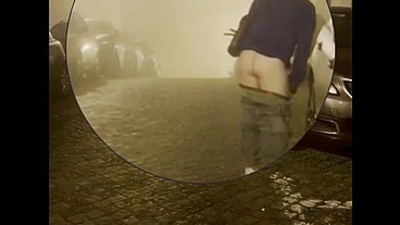 compilation of amateur boys flashing their ass in the street