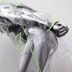 NANA Zentai and rainwear get orgasm