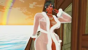 Cute Maid Gets Sexy Japanese Game Action With Big Boobs Titfuck