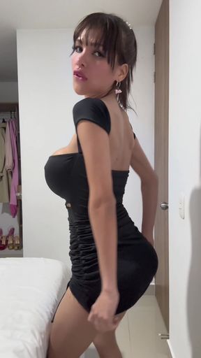 Me in my Tiny Black Dress Solo