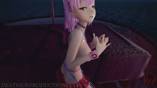 MMD R18 Sexy Nude Misaka - Sweet Devil 1087