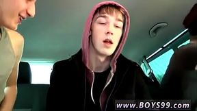 Teen boy spanking gay porn Sexy Kai climbs in out of the rain and