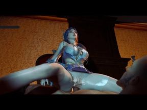 Goddess of Passion Curves in 3D - 3D Animation Hentai