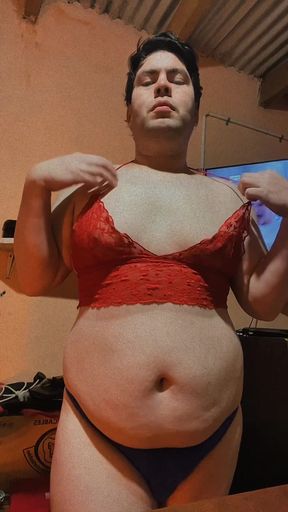 Wearing new clothes for my daddy I hope he likes to see me