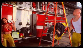 Angela White's Firefighter Seduction and Squirting Adventure