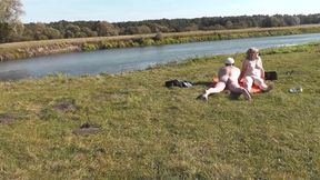 Outdoor Doggystyle Encounter with a Beautiful Mature Woman