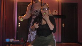 Mistress Kailey gags her slave! (Episode 2 of 2)