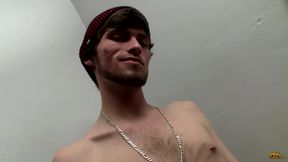 Horny stroke &amp; piss show
