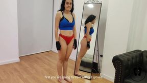 My First Boxing Day with My Personal Trainer Intro Scene