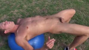 AndysAussieBoys: Blond Carey needs hard slamming