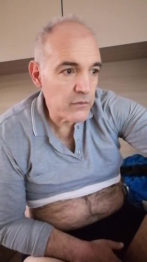 My Saw in a Public Show with My Dirty Fans