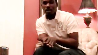 JoeSchmoeXXX.com - Black dude gets his dick sucked dry by a white boy