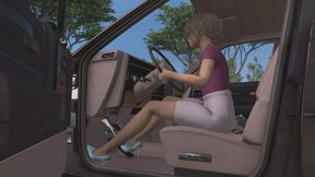 1986 Buick Century Cranking Template: 80's Aubrey in Slingback Pumps 1080p