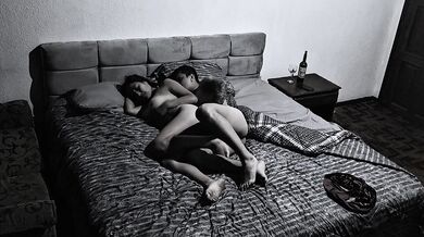 Our first homemade video in bed