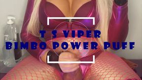 BIMBO POWER PUFF BLONDE CUMSHOT