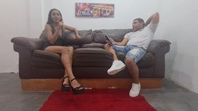leo ogro entrega de bandeja para myllena rios a gostosa priscila diabinha que assume ter errado com leo ogro no passado.