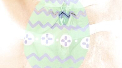 Acupuncture needle on her clit with a rotor got her squirting