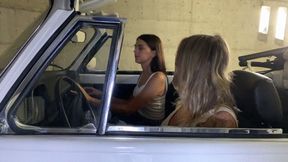 Naomi and Gaia in felony traffic stop actions