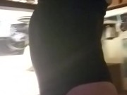 Thong Bodysuit butt plug inside