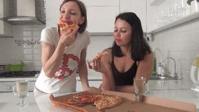 2 huge bellies after overeating 2 (BB)