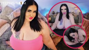 BBW Neighbour Interupts Study Time