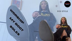 Worship My Boot Sole