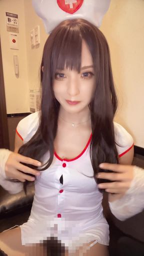 A video of a nurse cosplayer quietly masturbating.