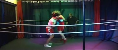 Blonde Mature Babe's Dripping Rosebud Gangbang in Wrestling Ring