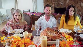 Avi Love And Paisley Bennett - Thanksgiving Is For Creampies