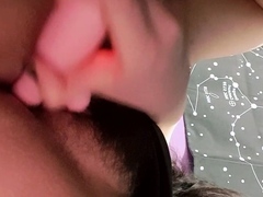 Dp loving close up hoe uses toys