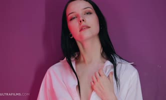 Amelia Riven's Alluring Solo Masturbation Session
