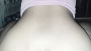 Beauty hispanic screwed me with her gigantic booty and it takes me all my milk