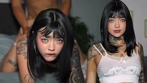 Goth Girl in Extreme Hardcore Encounter